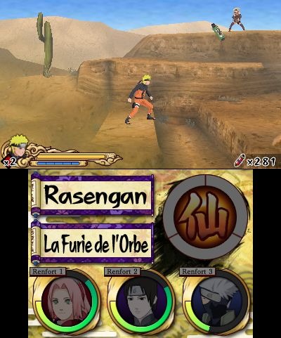 Pantallazo de Naruto Shippuden 3D: The New Era para Nintendo 3DS