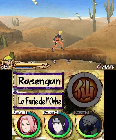Pantallazo de Naruto Shippuden 3D: The New Era para Nintendo 3DS