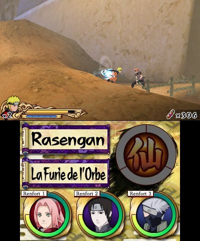 Pantallazo de Naruto Shippuden 3D: The New Era para Nintendo 3DS