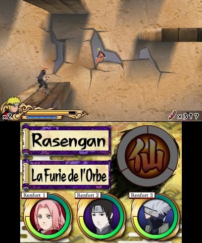 Pantallazo de Naruto Shippuden 3D: The New Era para Nintendo 3DS