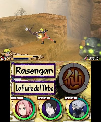 Pantallazo de Naruto Shippuden 3D: The New Era para Nintendo 3DS