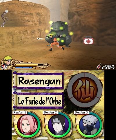 Pantallazo de Naruto Shippuden 3D: The New Era para Nintendo 3DS