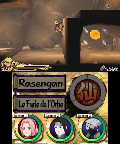 Pantallazo de Naruto Shippuden 3D: The New Era para Nintendo 3DS