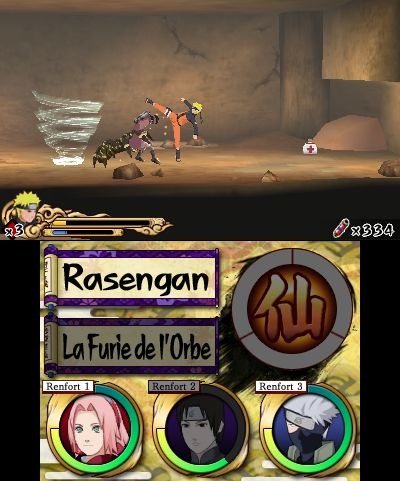 Pantallazo de Naruto Shippuden 3D: The New Era para Nintendo 3DS