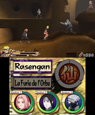 Pantallazo de Naruto Shippuden 3D: The New Era para Nintendo 3DS