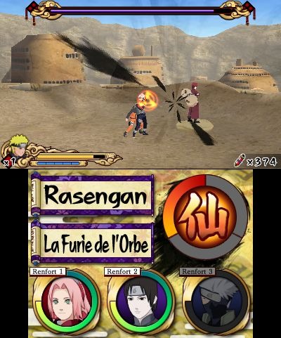 Pantallazo de Naruto Shippuden 3D: The New Era para Nintendo 3DS