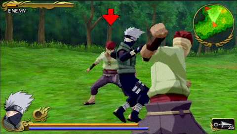 Pantallazo de Naruto Shippuden Legends: Akatsuki Rising para PSP