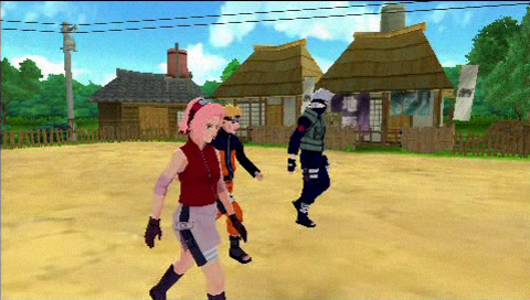 Pantallazo de Naruto Shippuden Legends: Akatsuki Rising para PSP