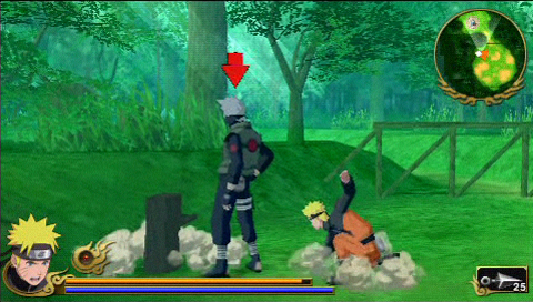 Pantallazo de Naruto Shippuden Legends: Akatsuki Rising para PSP