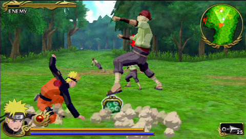 Pantallazo de Naruto Shippuden Legends: Akatsuki Rising para PSP