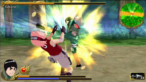 Pantallazo de Naruto Shippuden Legends: Akatsuki Rising para PSP