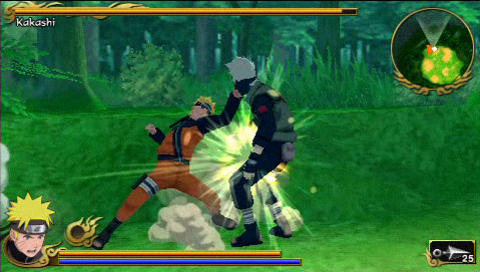 Pantallazo de Naruto Shippuden Legends: Akatsuki Rising para PSP