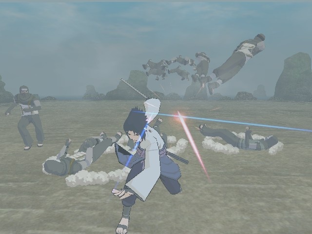 Pantallazo de Naruto Shippuuden: Gekitou Ninja Taisen! EX 3 para Wii
