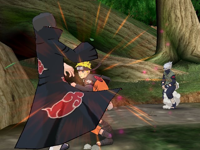 Pantallazo de Naruto Shippuuden: Gekitou Ninja Taisen! EX 3 para Wii