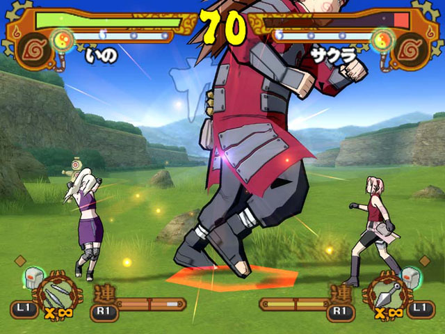 Pantallazo de Naruto Shippuuden: Narutimate Accel  2 (Japonés) para PlayStation 2