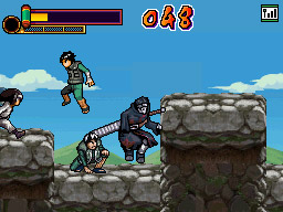 Pantallazo de Naruto Shippuuden: Saikyou Ninja Daikesshuu 5 para Nintendo DS