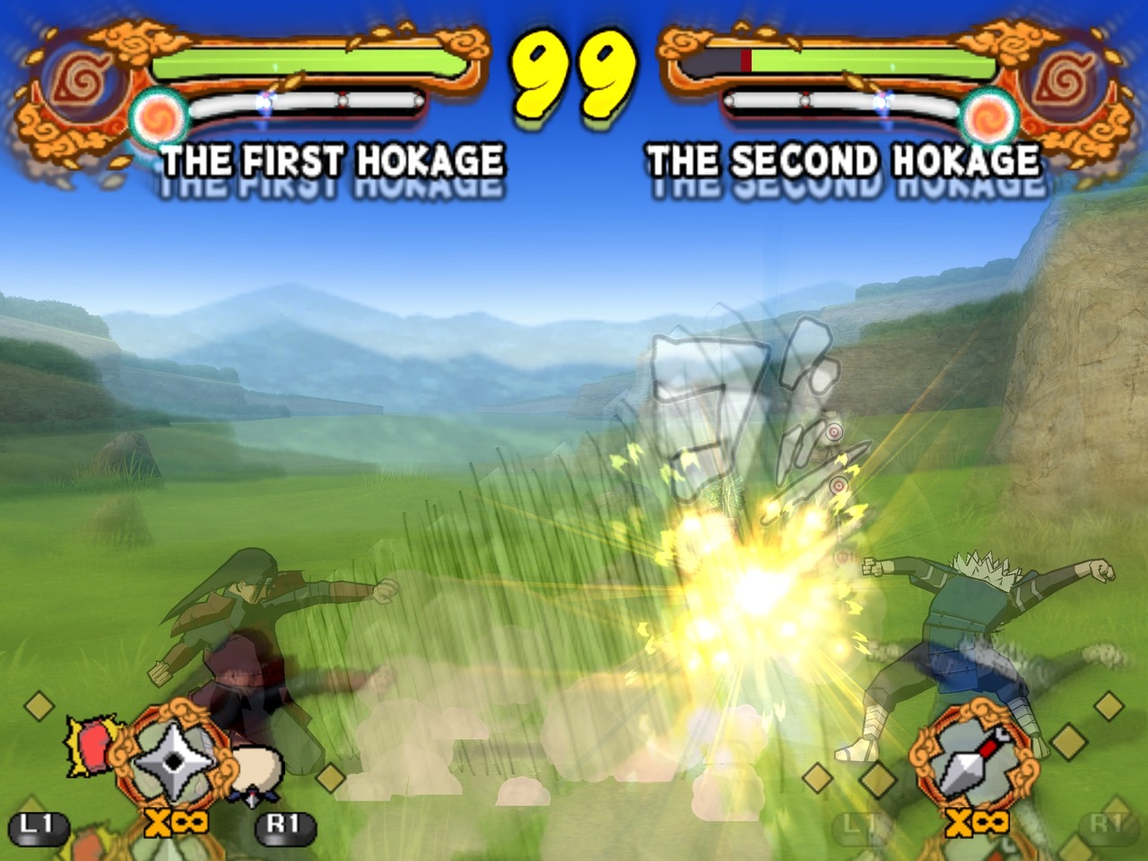 Pantallazo de Naruto Shippuuden: Ultimate Ninja 4 para PlayStation 2