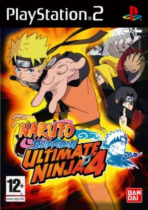 Caratula de Naruto Shippuuden: Ultimate Ninja 4 para PlayStation 2