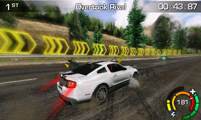 Pantallazo de Need For Speed: The Run para Nintendo 3DS