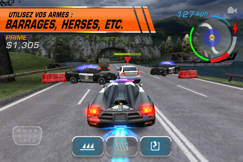 Pantallazo de Need for Speed: Hot Pursuit para Iphone
