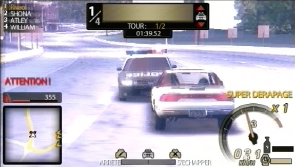 Pantallazo de Need for Speed: Undercover para PSP