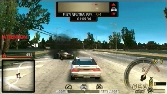 Pantallazo de Need for Speed: Undercover para PSP