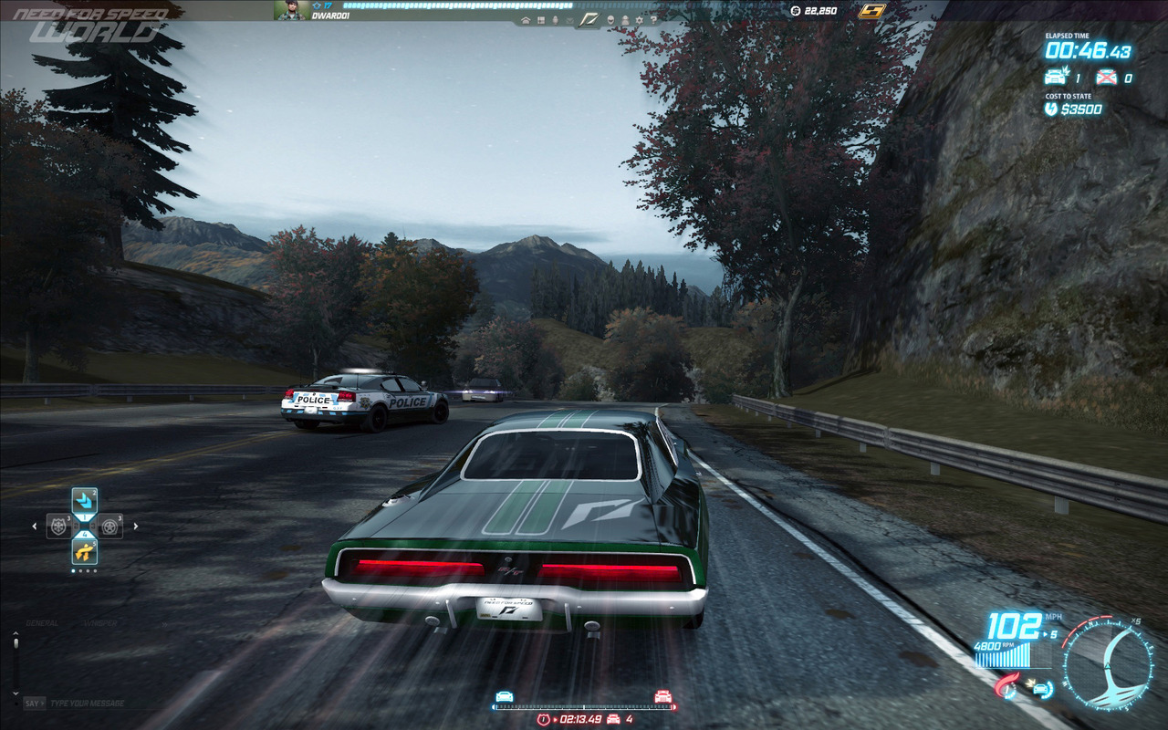 Pantallazo de Need for Speed: World Online para PC