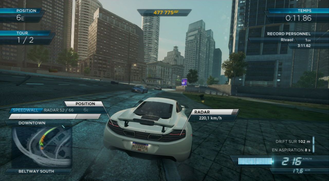 Pantallazo de Need for Speed Most Wanted para PlayStation 3