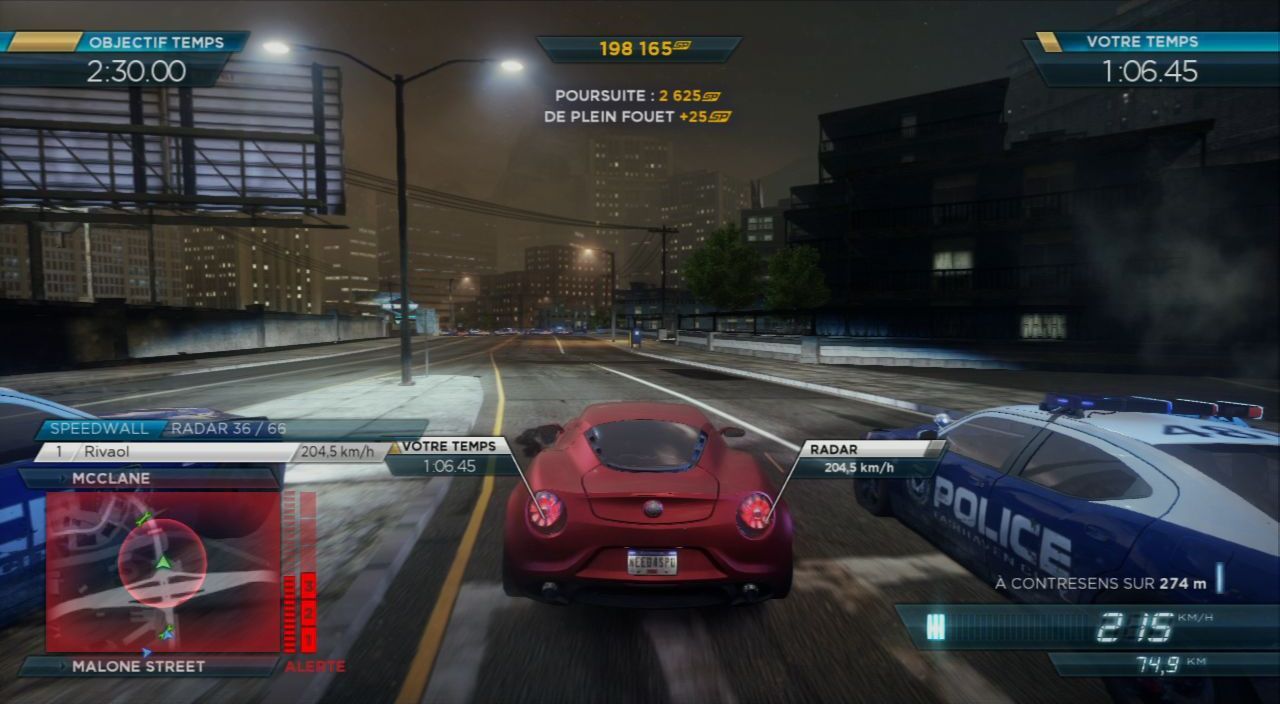 Pantallazo de Need for Speed Most Wanted para PlayStation 3
