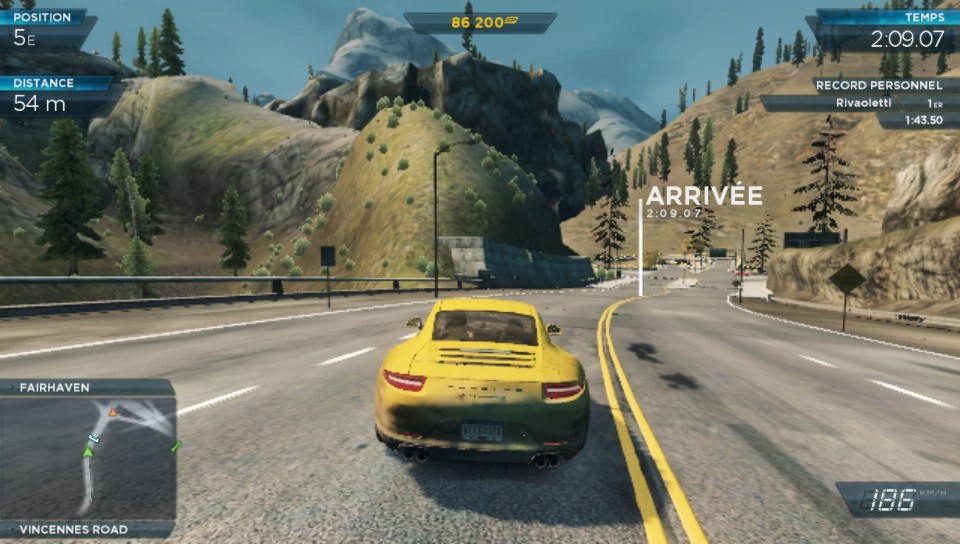Pantallazo de Need for Speed Most Wanted para PS Vita