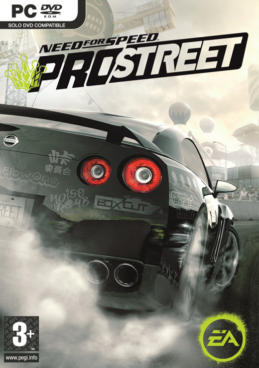 Caratula de Need for Speed ProStreet para PC
