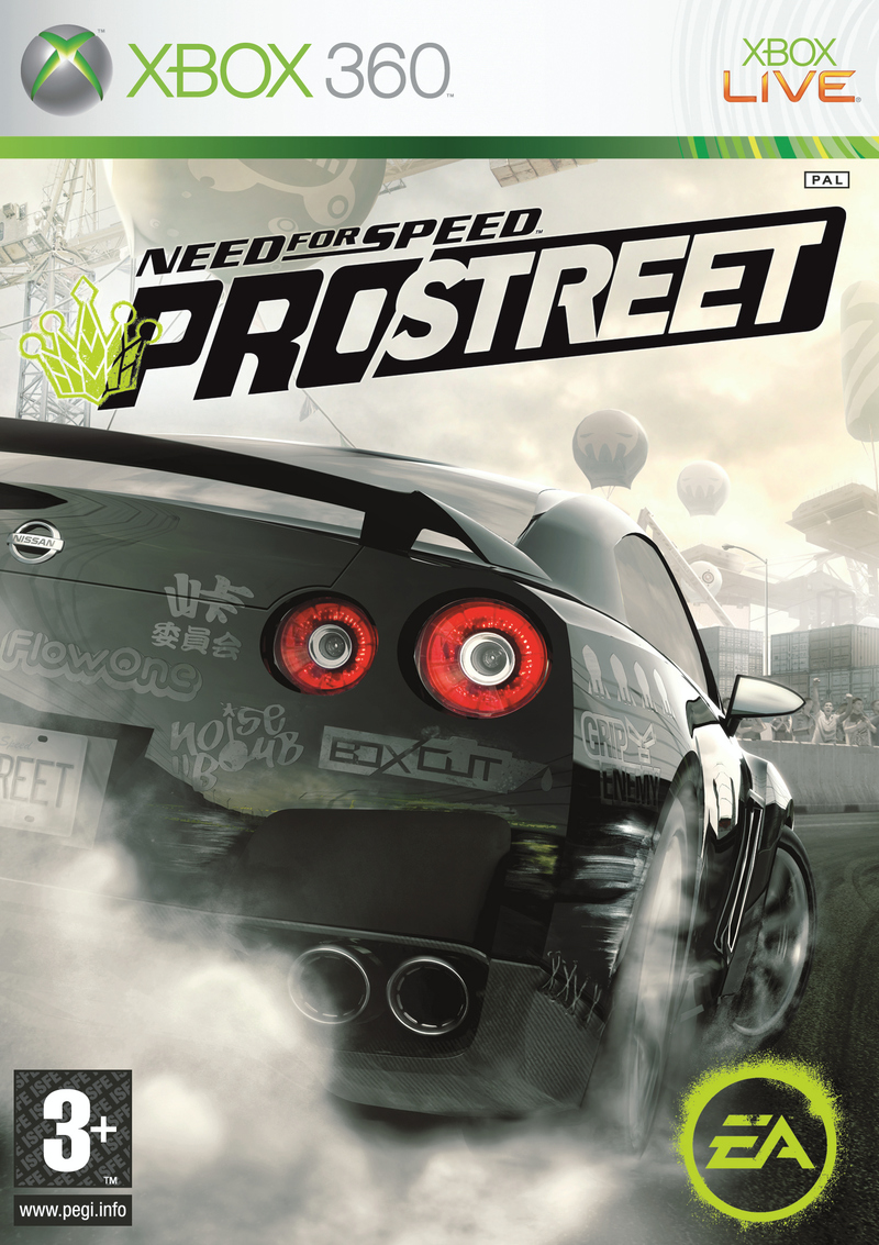 Caratula de Need for Speed ProStreet para Xbox 360