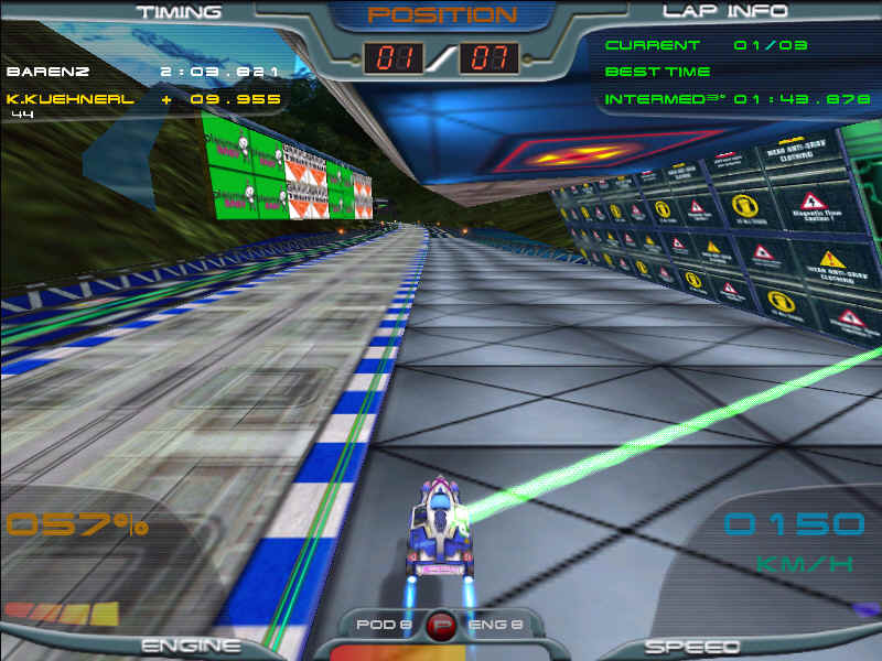 Pantallazo de Nelson Piquet's Grand Prix Evolution para PC