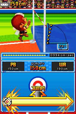 Pantallazo de New International Track and Field para Nintendo DS