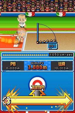 Pantallazo de New International Track and Field para Nintendo DS