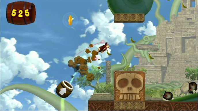 Pantallazo de New Play Control: Donkey Kong Jungle Beat para Wii