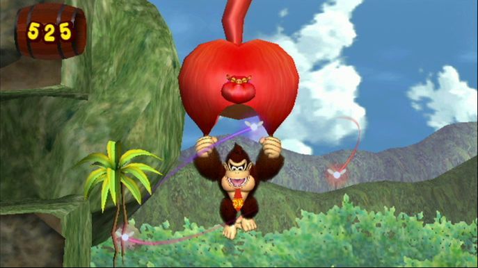 Pantallazo de New Play Control: Donkey Kong Jungle Beat para Wii