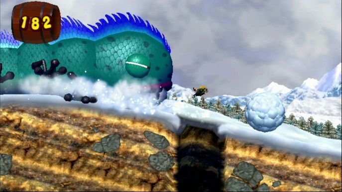 Pantallazo de New Play Control: Donkey Kong Jungle Beat para Wii