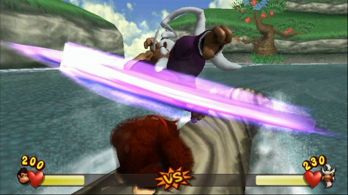 Pantallazo de New Play Control: Donkey Kong Jungle Beat para Wii