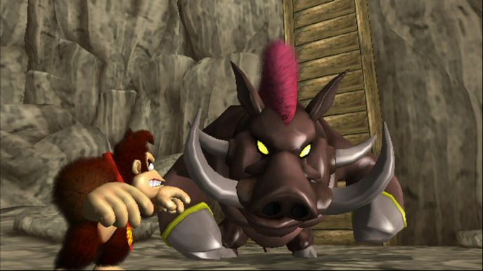 Pantallazo de New Play Control: Donkey Kong Jungle Beat para Wii