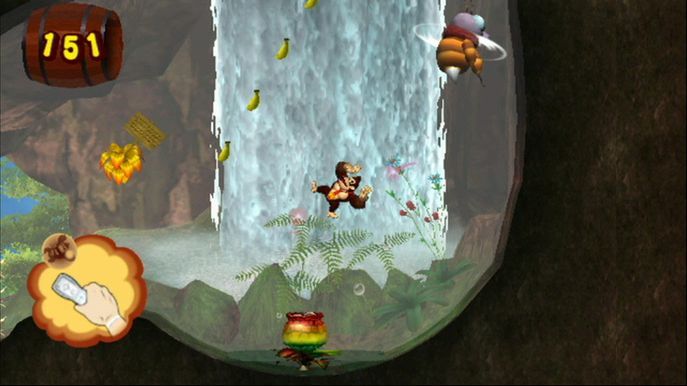 Pantallazo de New Play Control: Donkey Kong Jungle Beat para Wii
