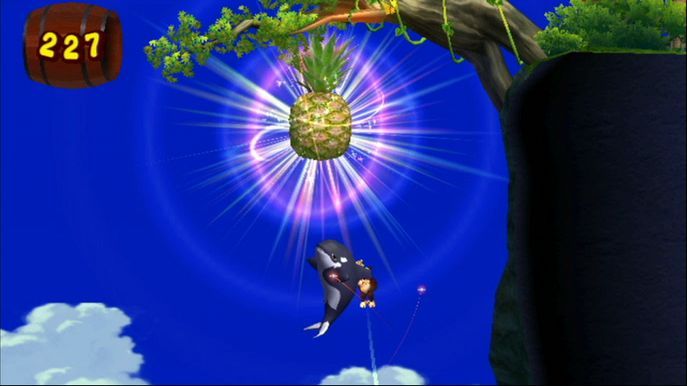 Pantallazo de New Play Control: Donkey Kong Jungle Beat para Wii