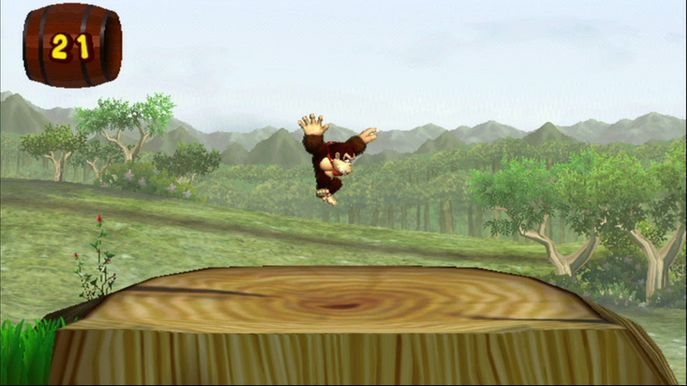 Pantallazo de New Play Control: Donkey Kong Jungle Beat para Wii