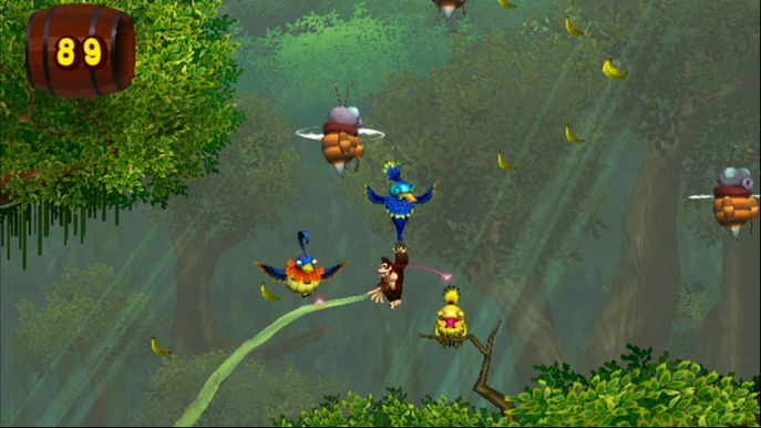 Pantallazo de New Play Control: Donkey Kong Jungle Beat para Wii
