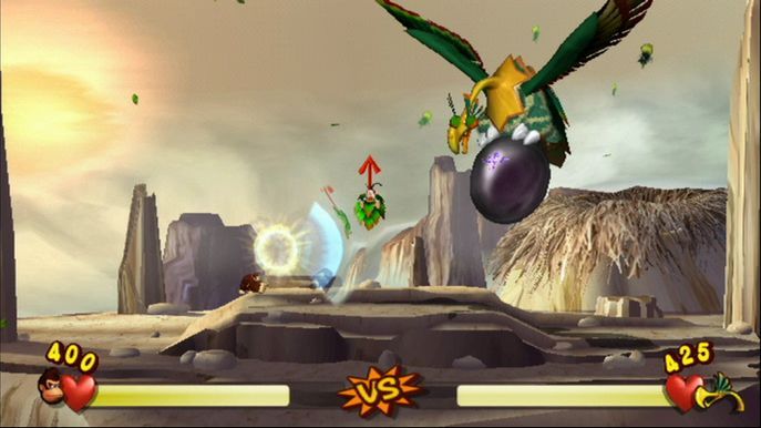 Pantallazo de New Play Control: Donkey Kong Jungle Beat para Wii