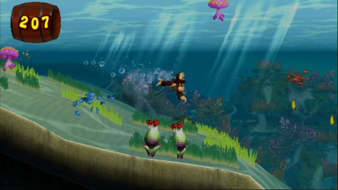 Pantallazo de New Play Control: Donkey Kong Jungle Beat para Wii