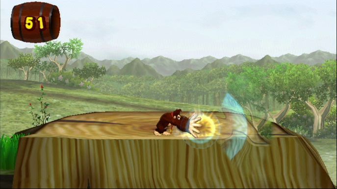 Pantallazo de New Play Control: Donkey Kong Jungle Beat para Wii