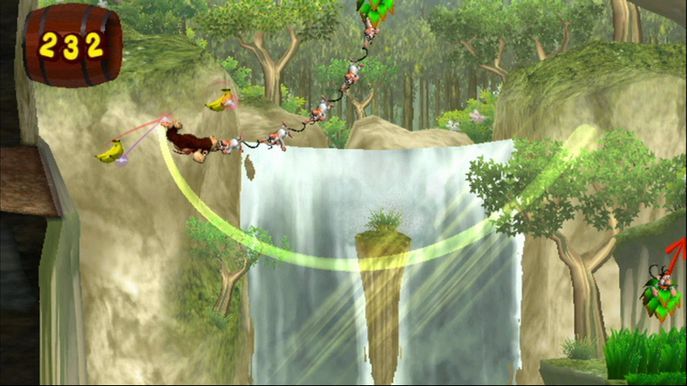 Pantallazo de New Play Control: Donkey Kong Jungle Beat para Wii