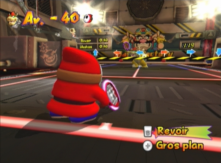 Pantallazo de New Play Control: Mario Power Tennis para Wii