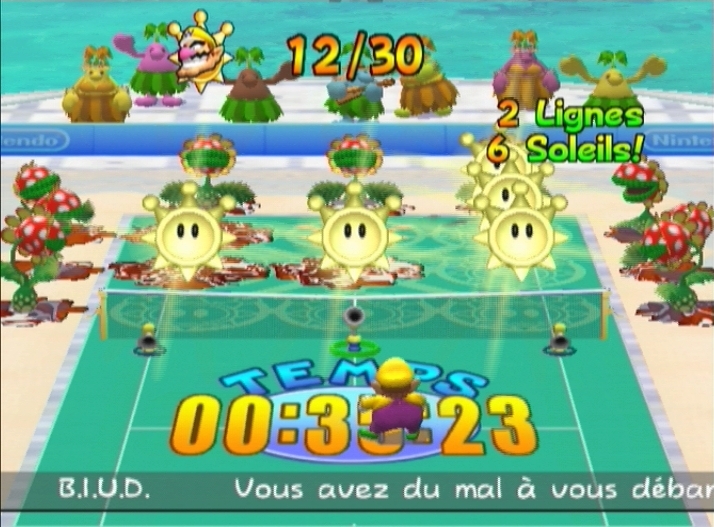Pantallazo de New Play Control: Mario Power Tennis para Wii